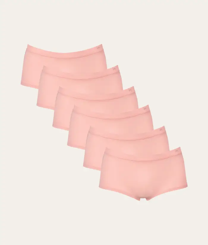 Undiemeister Confezione da 6 Hipster Rosa Chiaro Blush Dusk