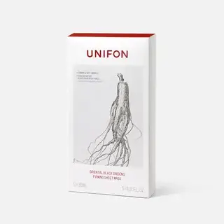 UNIFON Oriental Black Ginseng Firming Sheet Mask (5pcs) 30ml x 5pcs
