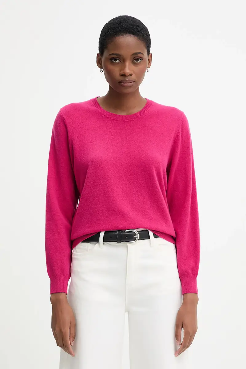 United Colors of Benetton maglione in lana donna colore nero 1002D10BG Rosa