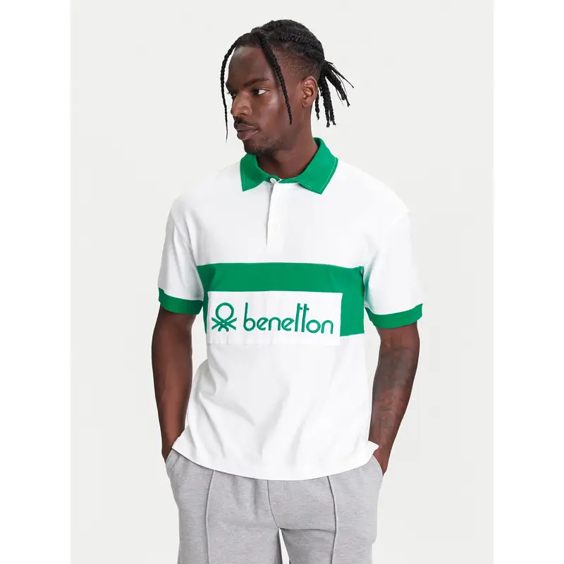 United Colors of Benetton Polo Bianco 3213501