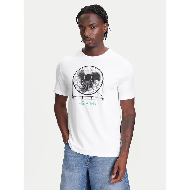 United Colors of Benetton T-shirt Bianco 3348048