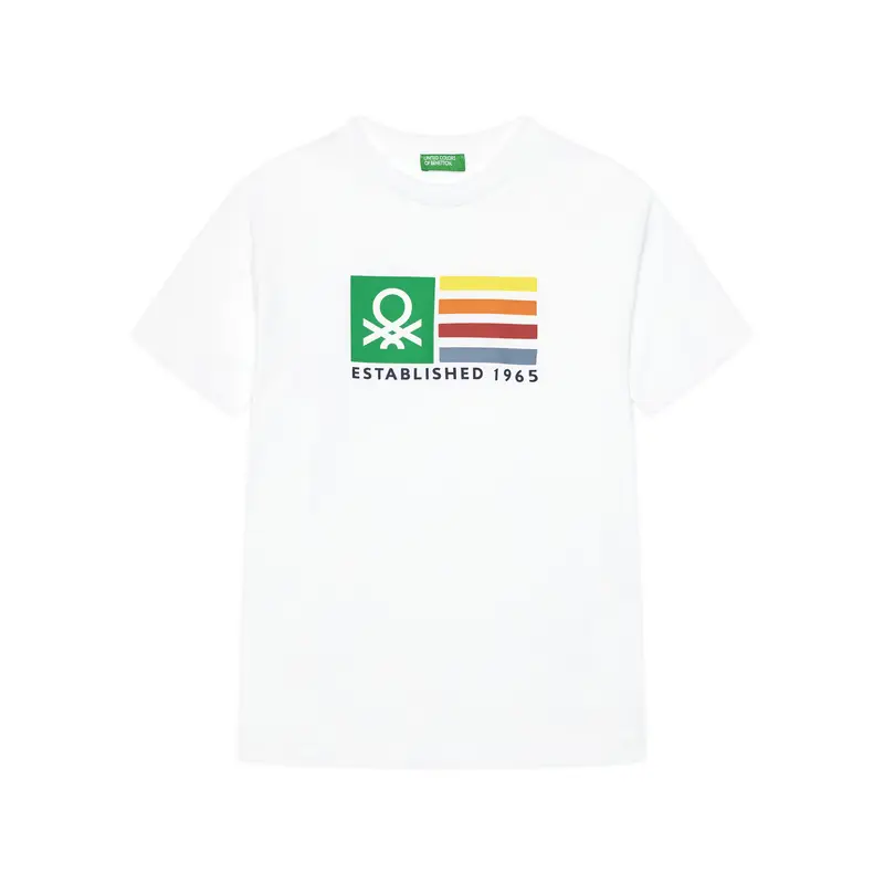 United Colors of Benetton T-shirt Bianco 3884785