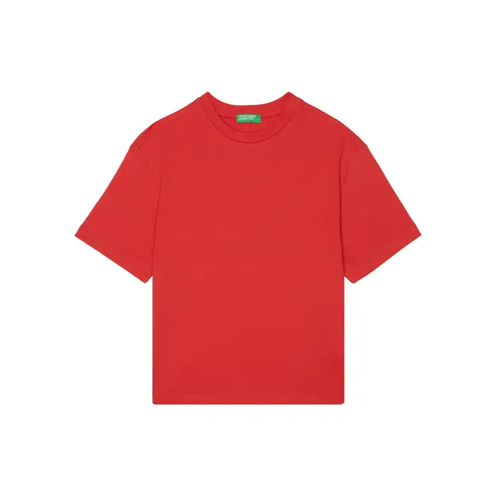 United Colors Of Benetton T-shirt 3I1XC10O4 Rosso Regular Fit