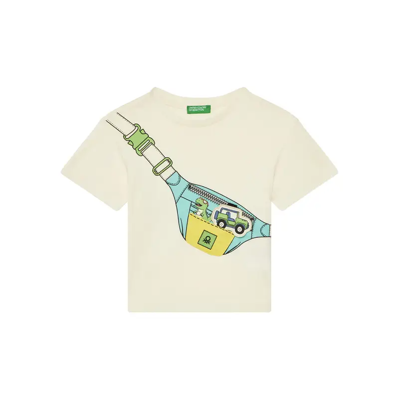 United Colors of Benetton T-shirt Beige 3213391