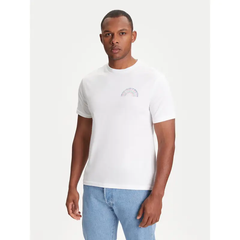 United Colors of Benetton T-shirt Bianco 3213484
