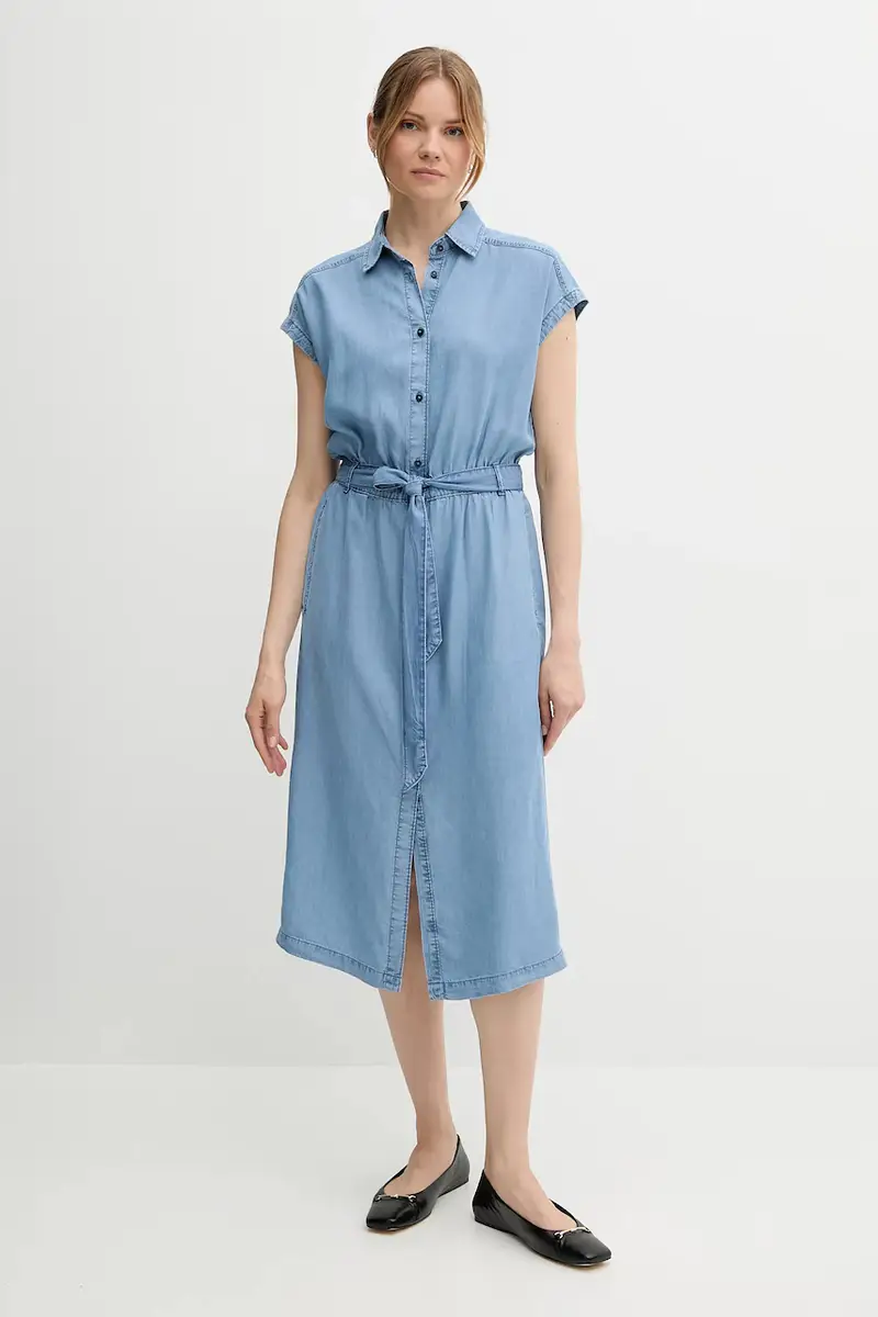 United Colors of Benetton vestito colore blu 4KHNDV0BI