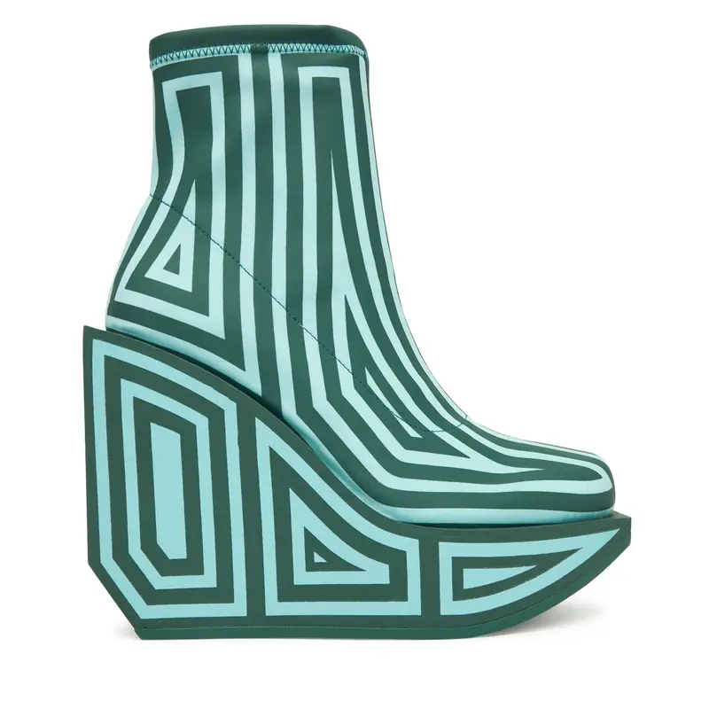 United Nude Stivaletti Wa Bootie Hi 1087993382 Verde