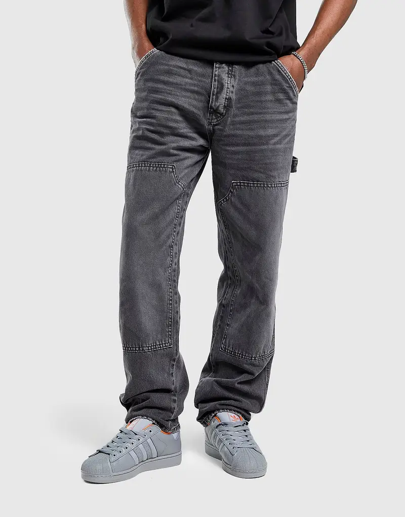 Unlike Humans Jeans Grigio 4498541