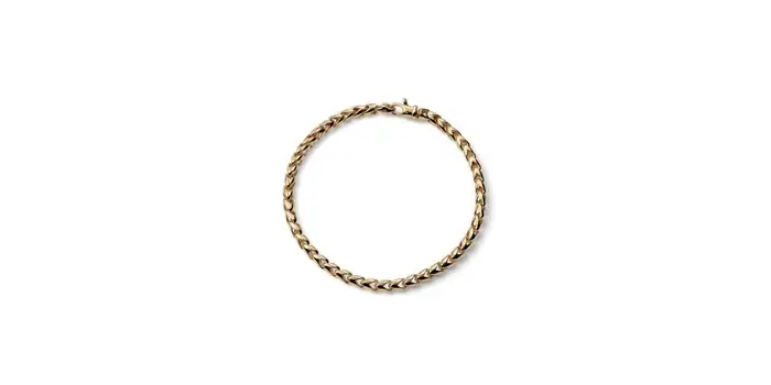 UNOAERRE Bracciale Catena Spiga Dorata