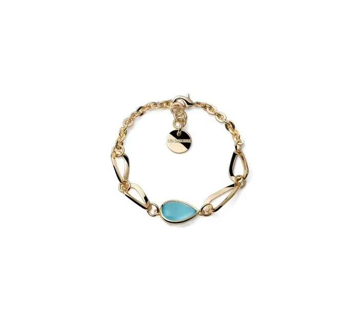 UNOAERRE Bracciale Joya Goccia Azzurra