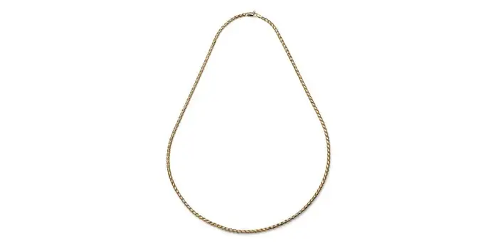 UNOAERRE Collana Catena Spiga Dorata