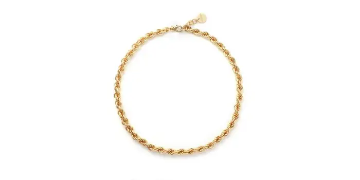 UNOAERRE Collana In Catena Corda - Oro Giallo