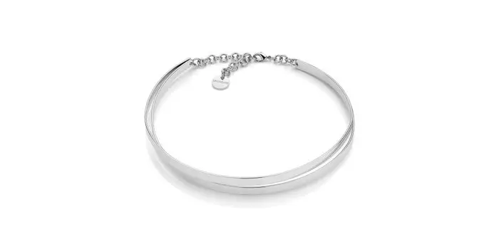 Collana Rigida Due Fili - Collana - Argento - Unoaerre