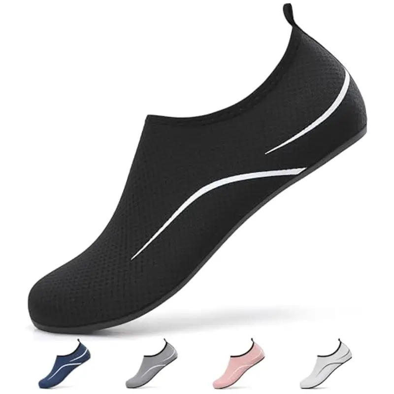 VOLHAL Uomo Donna Scarpe da Scoglio Water Shoes Scarpette per Scogli Scarpe Mare Antiscivolo Scarpe Spiaggia Traspirante Scarpe Acquatiche