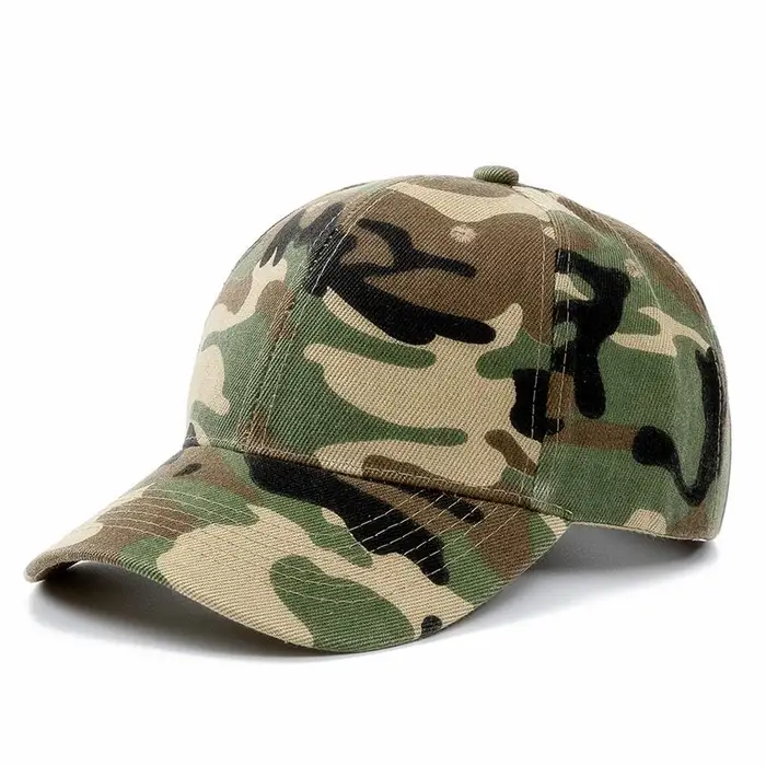 Berretto unisex Berretto da baseball acrilico semplice casual Cappelli regolabili per donna Uomo Cappello hip-hop da strada 54cm-60cm camouflage/colore verde chiaro