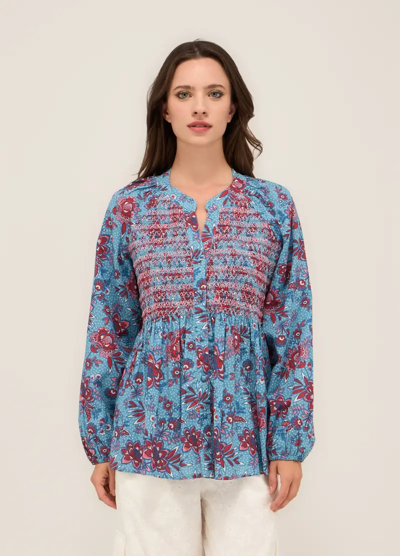 Upim, Camicia In Puro Cotone Donna, Azzurro cielo, Taglia: XS