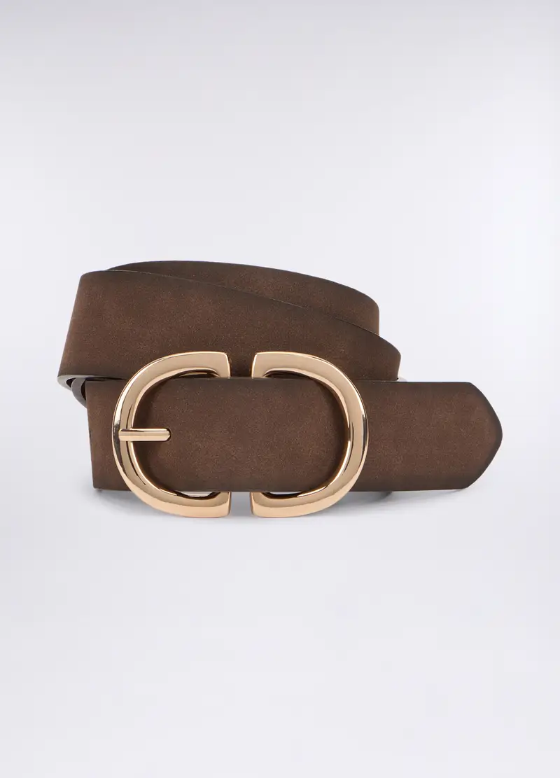 Upim Cintura Scamosciata Donna, Beige chiaro