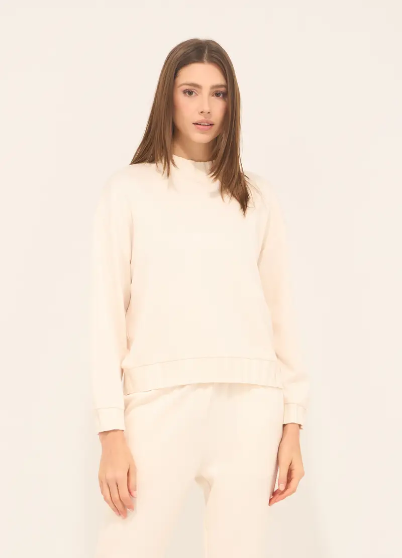 Upim Felpa Misto Viscosa Donna, Beige chiaro