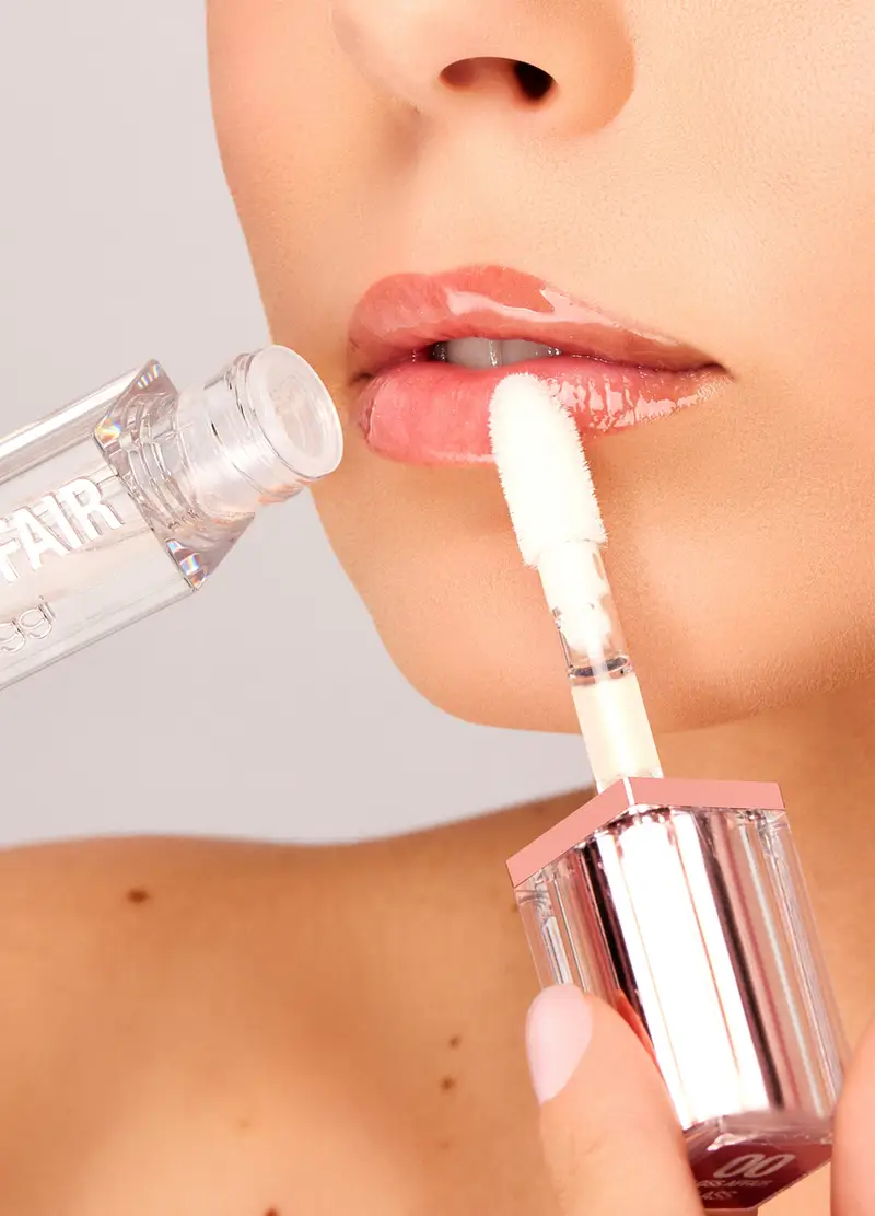 Upim Gloss Affair - Lucidalabbra Rimpolpante Nutritivo, Unisex, Trasparente