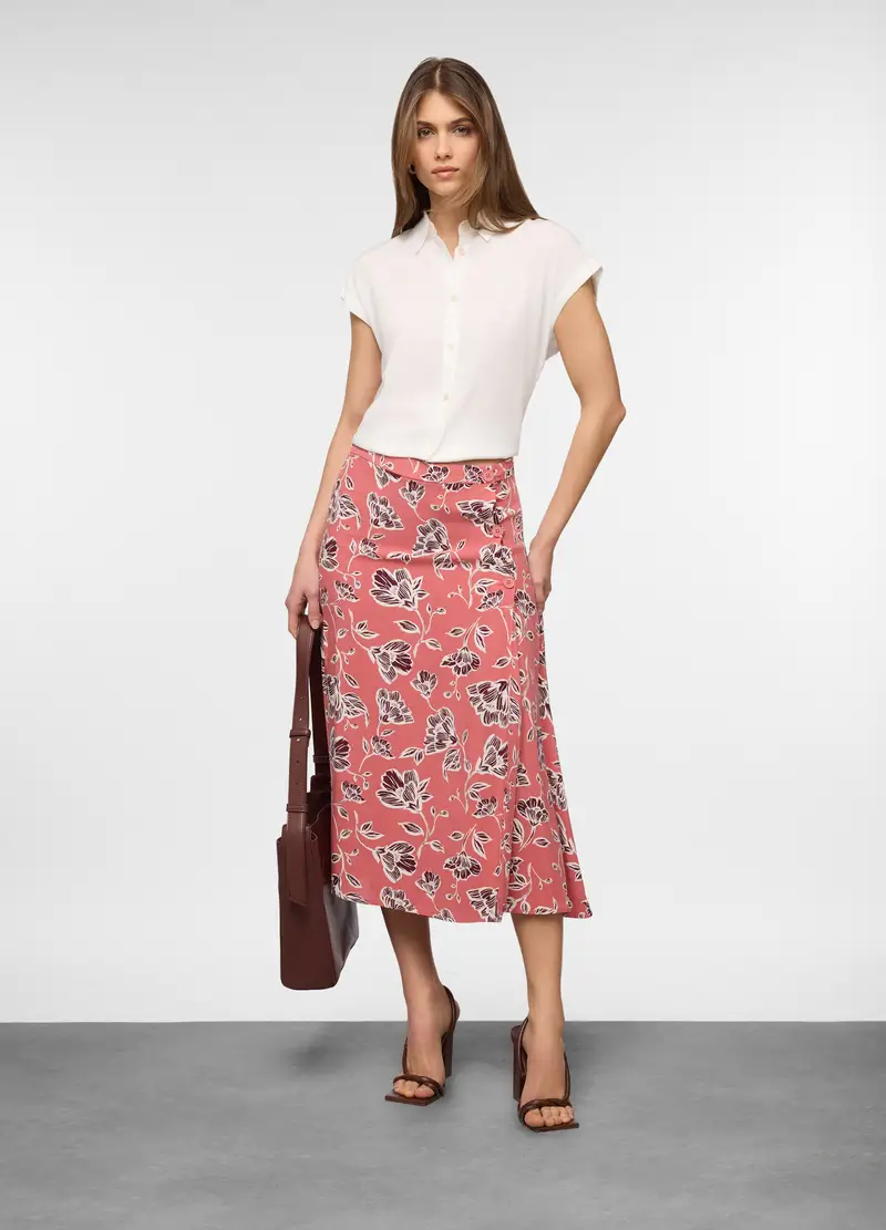 Upim Gonna Lunga A Portafoglio Donna, Rosa corallo