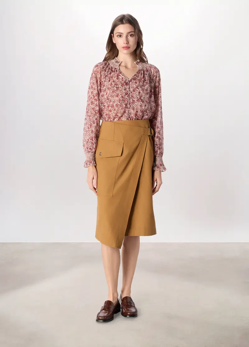 Upim Gonna Lunga In Puro Cotone Donna, Marrone chiaro