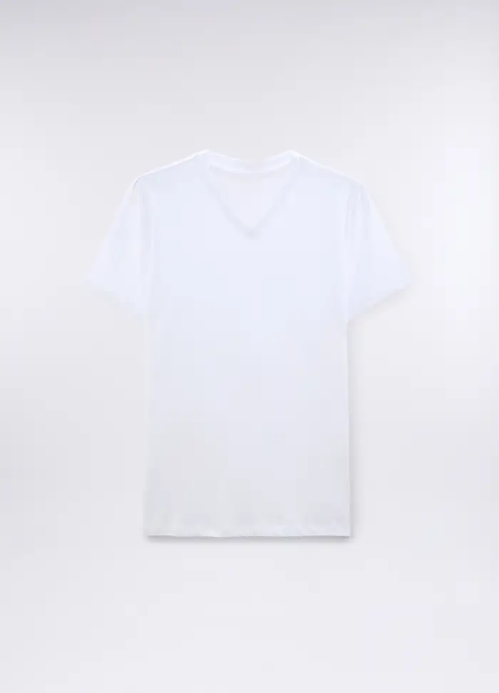 UPIM HB 3 Pack T-shirt Intima Scollo A V Uomo, Unisex, Bianco ottico