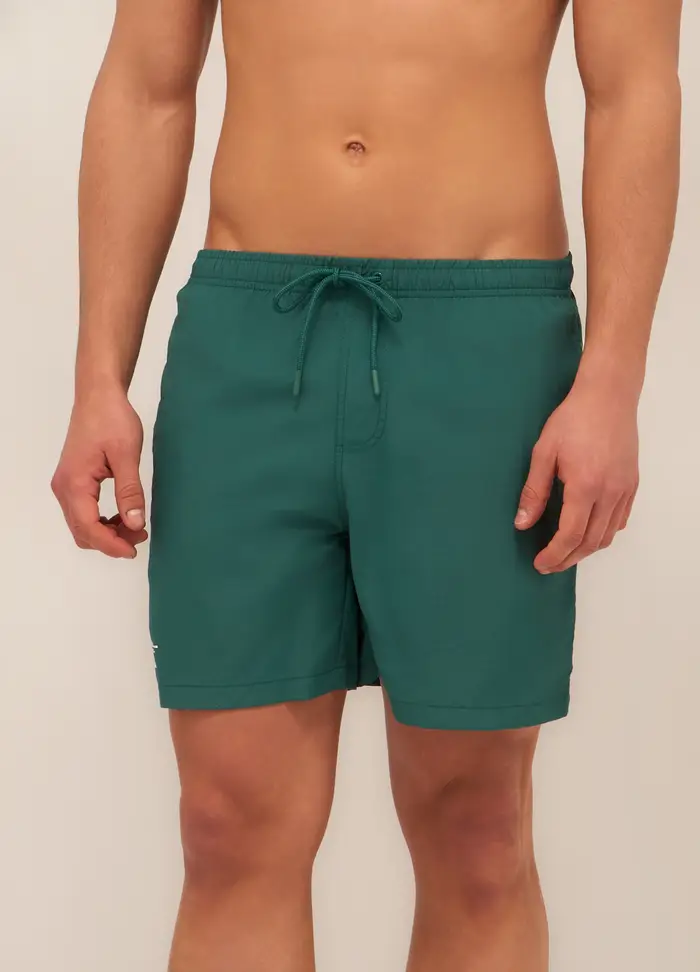 UPIM HB Boxer Mare Con Elastico Uomo, Verde smeraldo scuro
