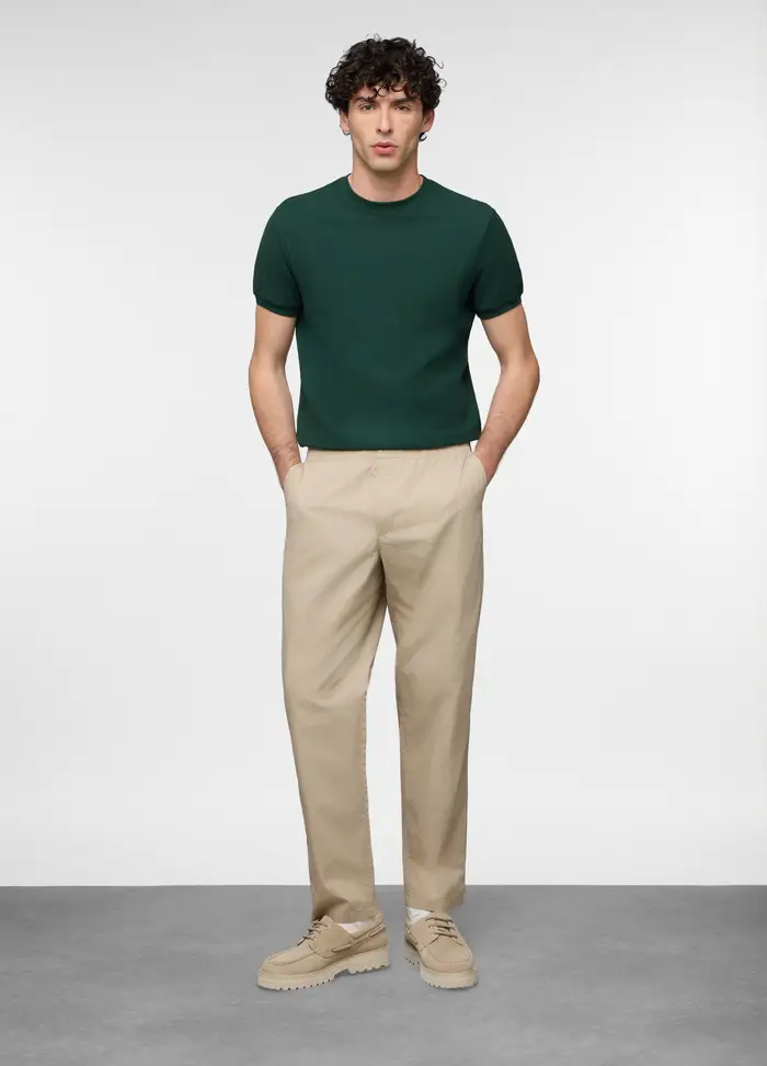 UPIM HB Pantaloni Chino In Cotone Uomo, Beige