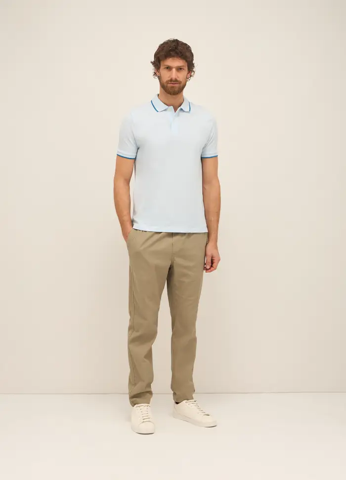 UPIM HB Pantaloni Chino In Twill Di Puro Cotone Uomo, Corda