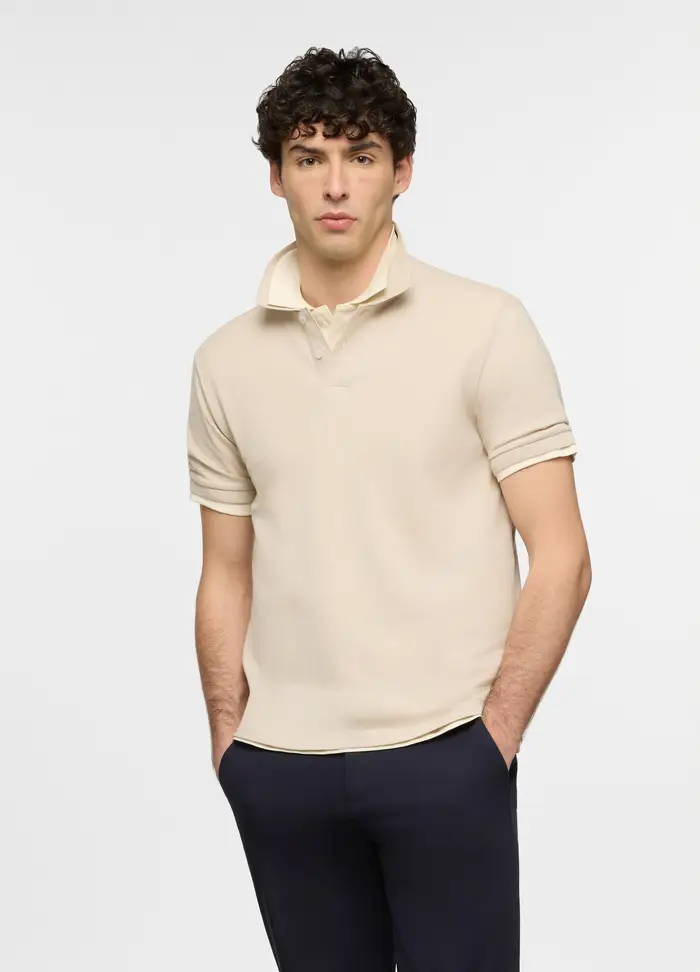 UPIM HB Polo A Maniche Corte In Piquet Di Cotone Uomo, Corda