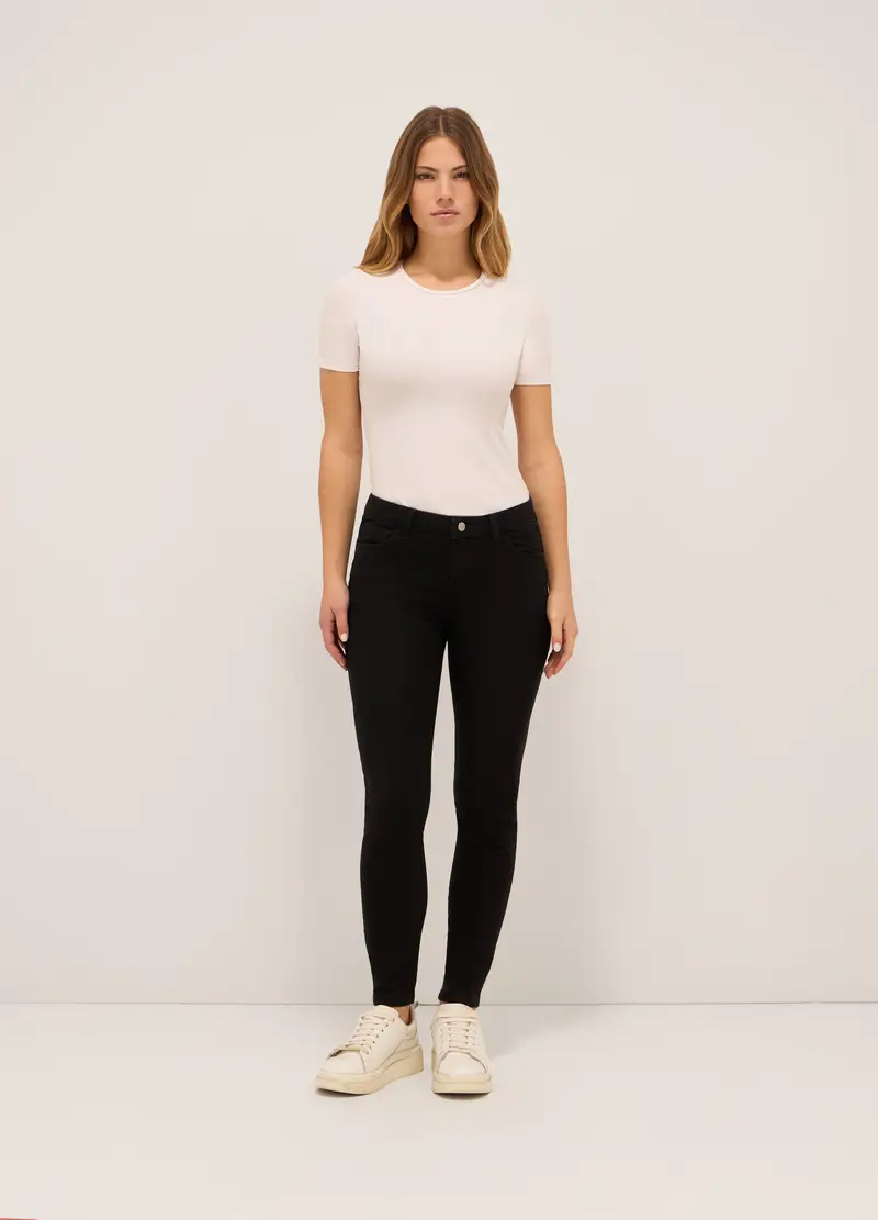 UPIM HB Treggings Stretch Denim Donna, Nero