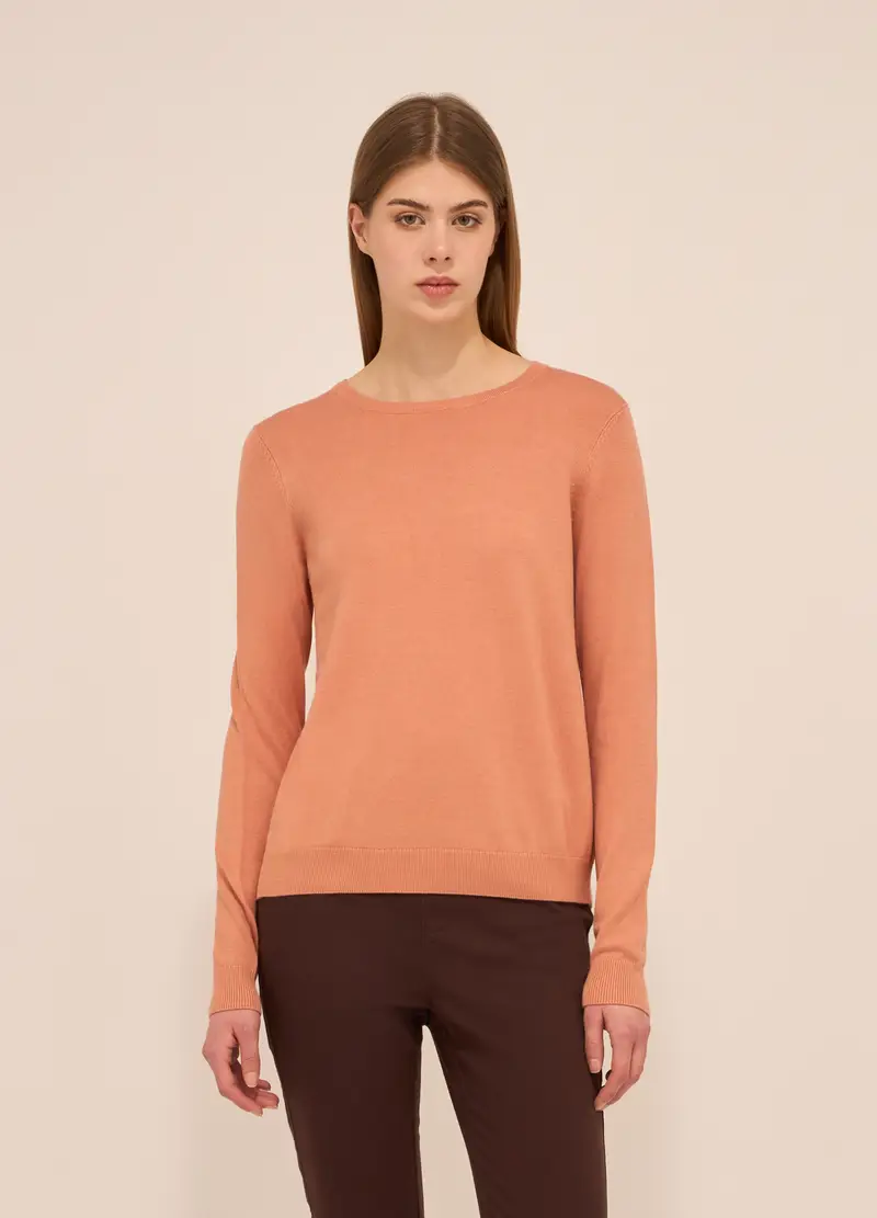 UPIM HB Tricot In Misto Viscosa Donna, Arancione chiaro