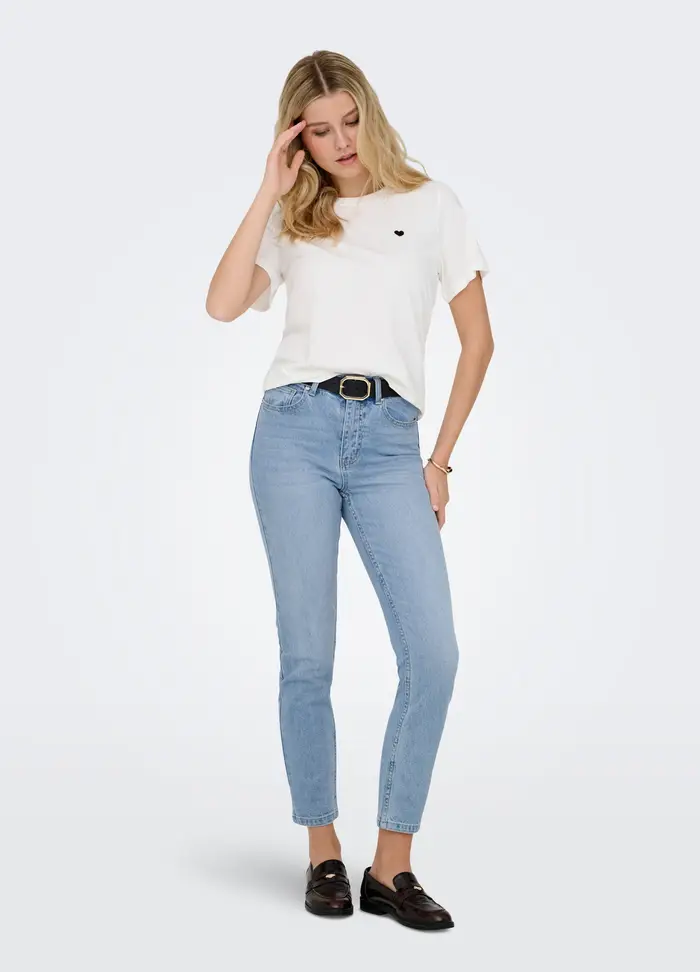 Jeans Straight Fit, Unisex, Denim