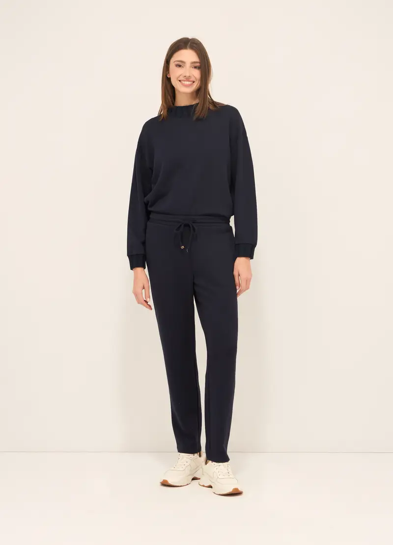 Upim Jogger In Misto Viscosa Donna, Blu navy