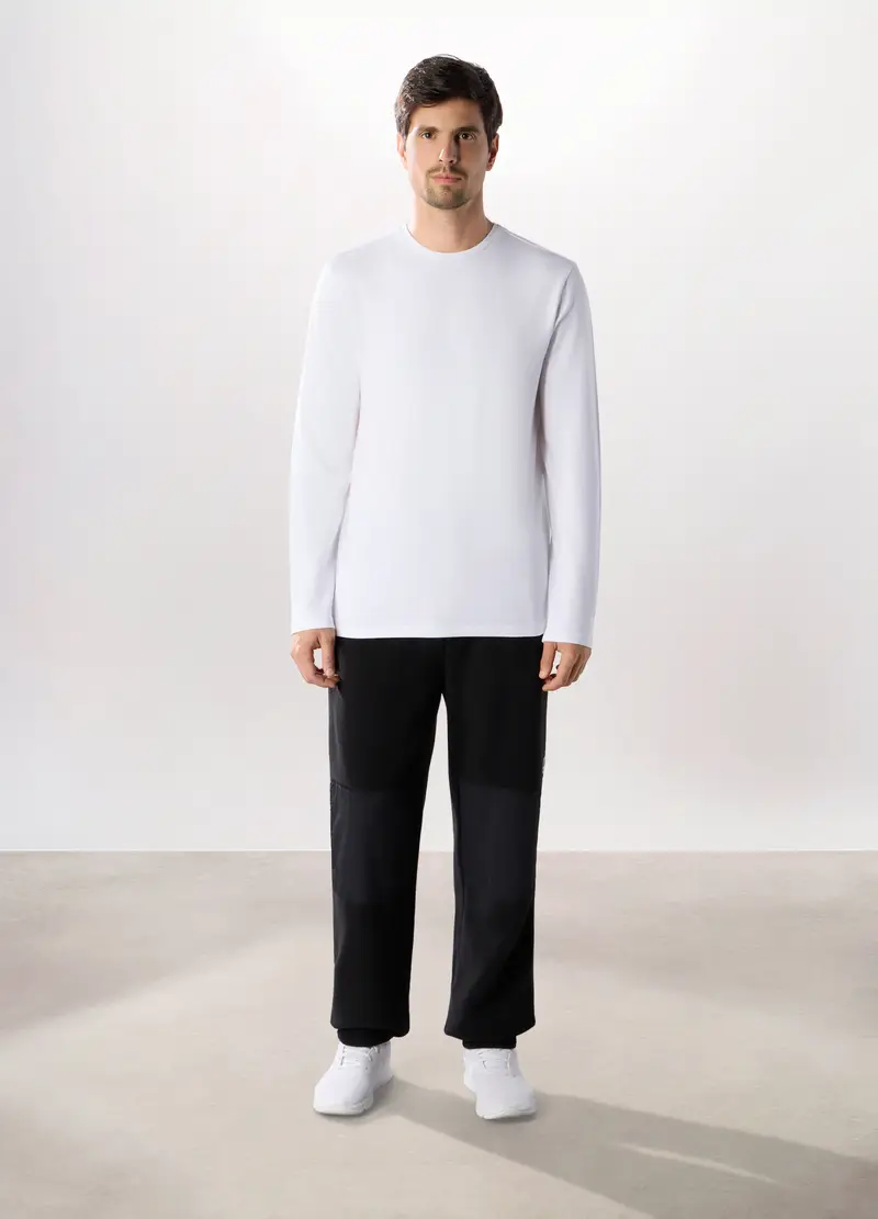 Upim Jogger In Pile Uomo, Unisex, Nero grafite