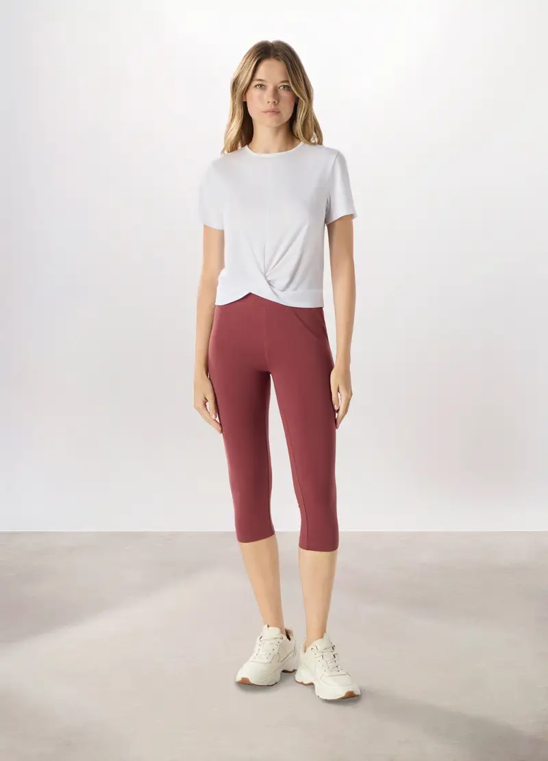 Upim Leggings Donna Rosso 3378391
