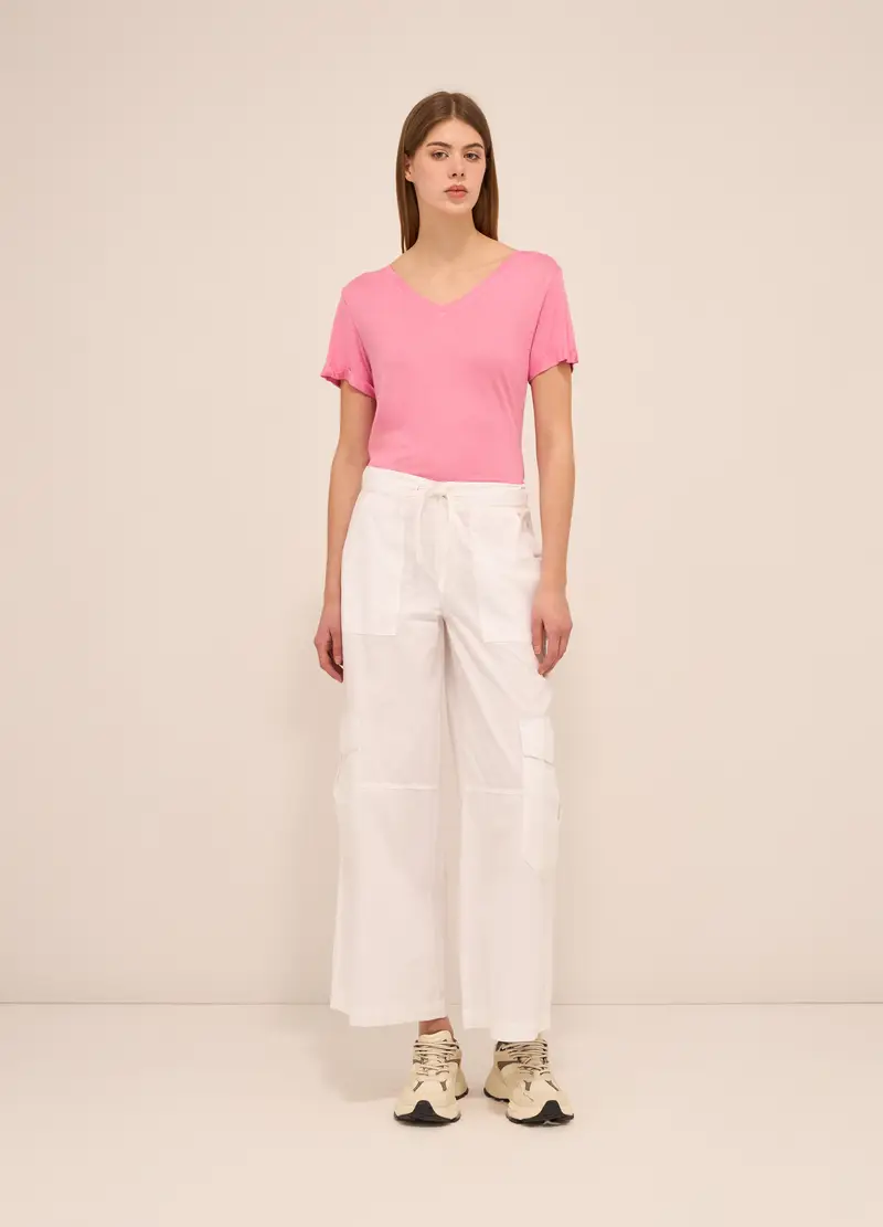 Upim Pantaloni cargo Donna Bianco 1191694