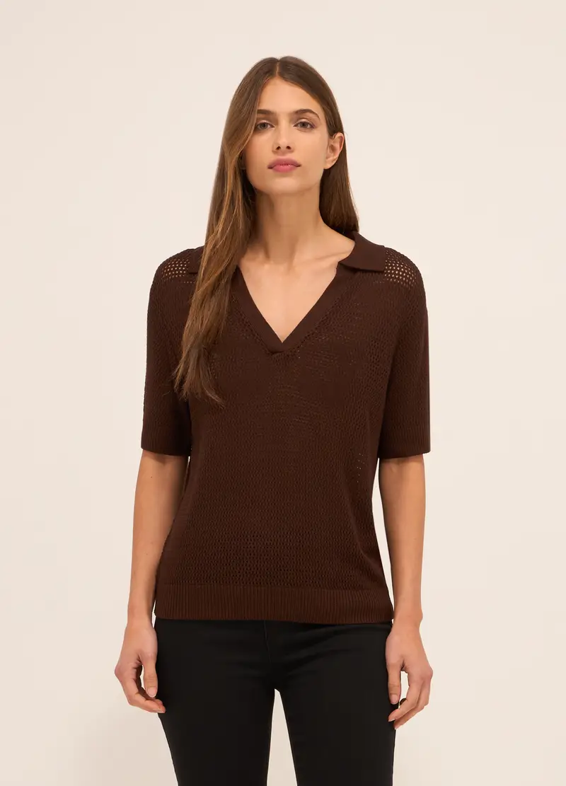 Upim Polo Donna Marrone 973147