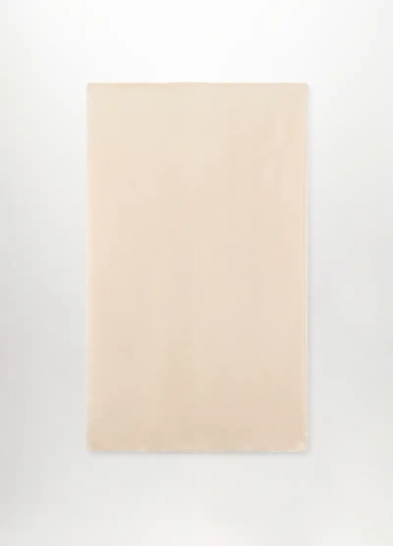 Sciarpa Misto Viscosa Donna, Bianco panna