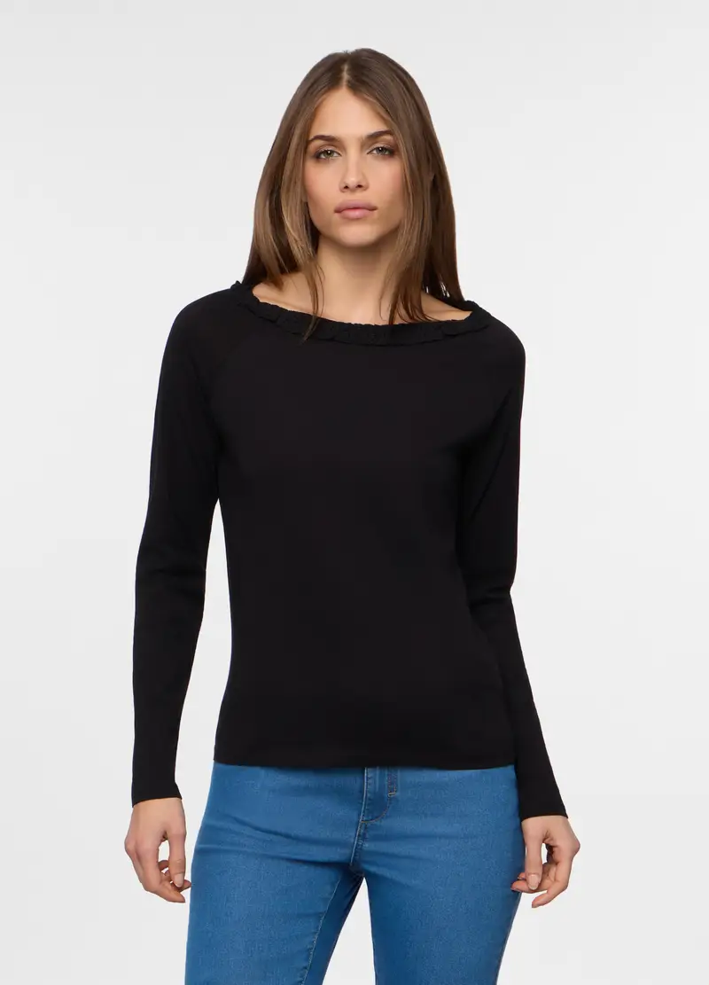Upim T-shirt Donna Nero 4222508