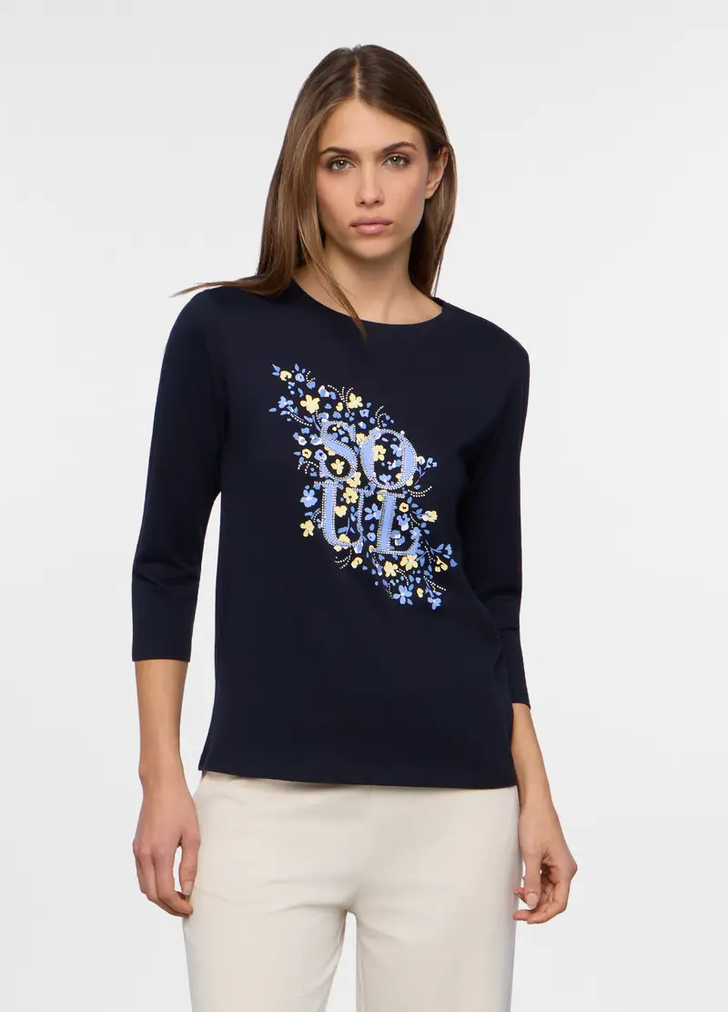 Upim T-shirt Donna Blu 4222511