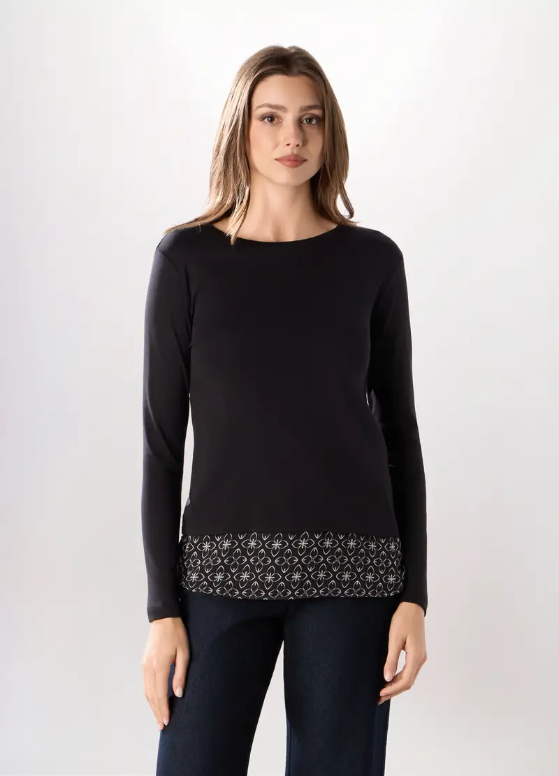 Upim T-shirt Donna Nero 4255086