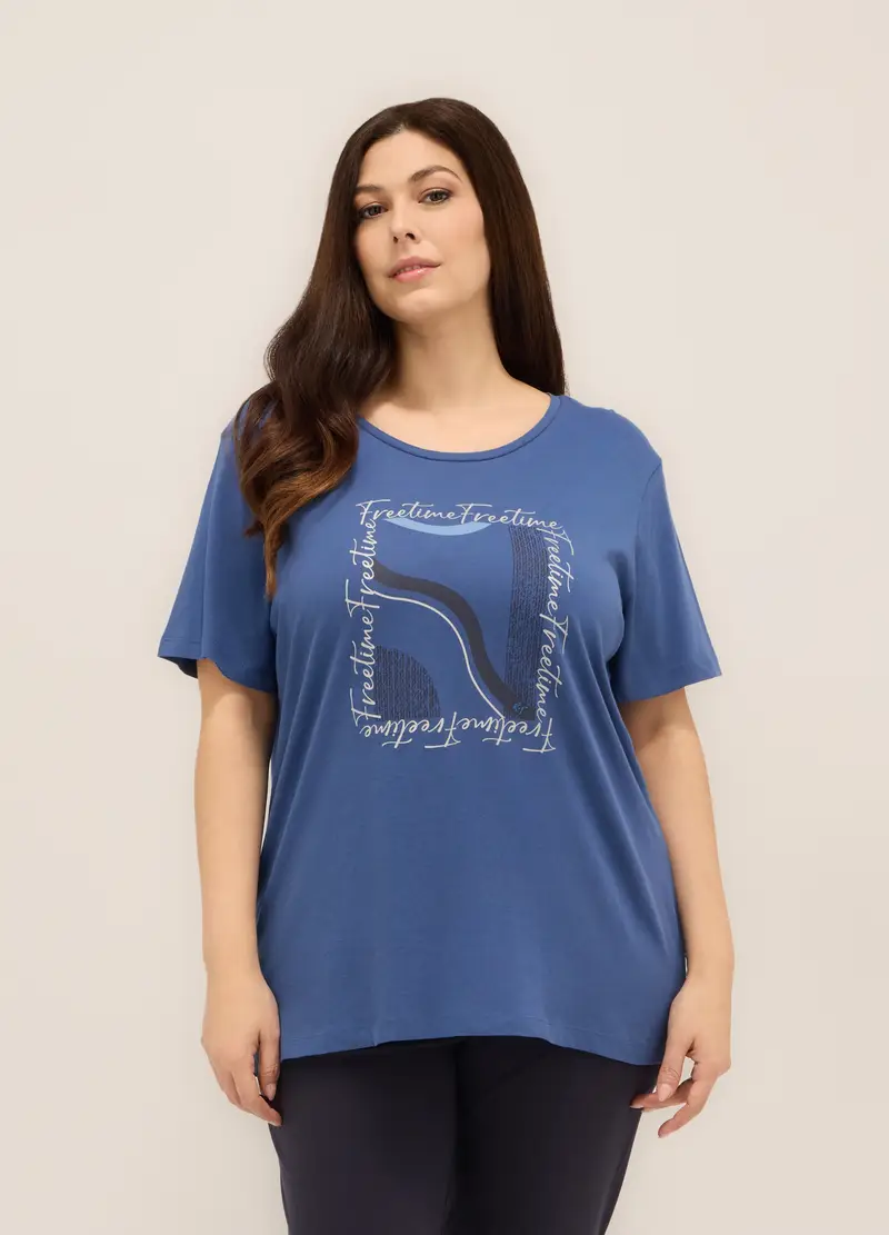 Upim T-shirt Donna Azzurro 972694
