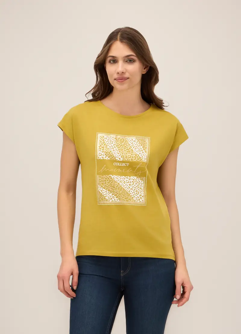 Upim T-shirt Donna Giallo 1049531