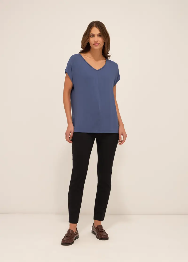 Upim Treggings In Misto Cotone Donna, Nero