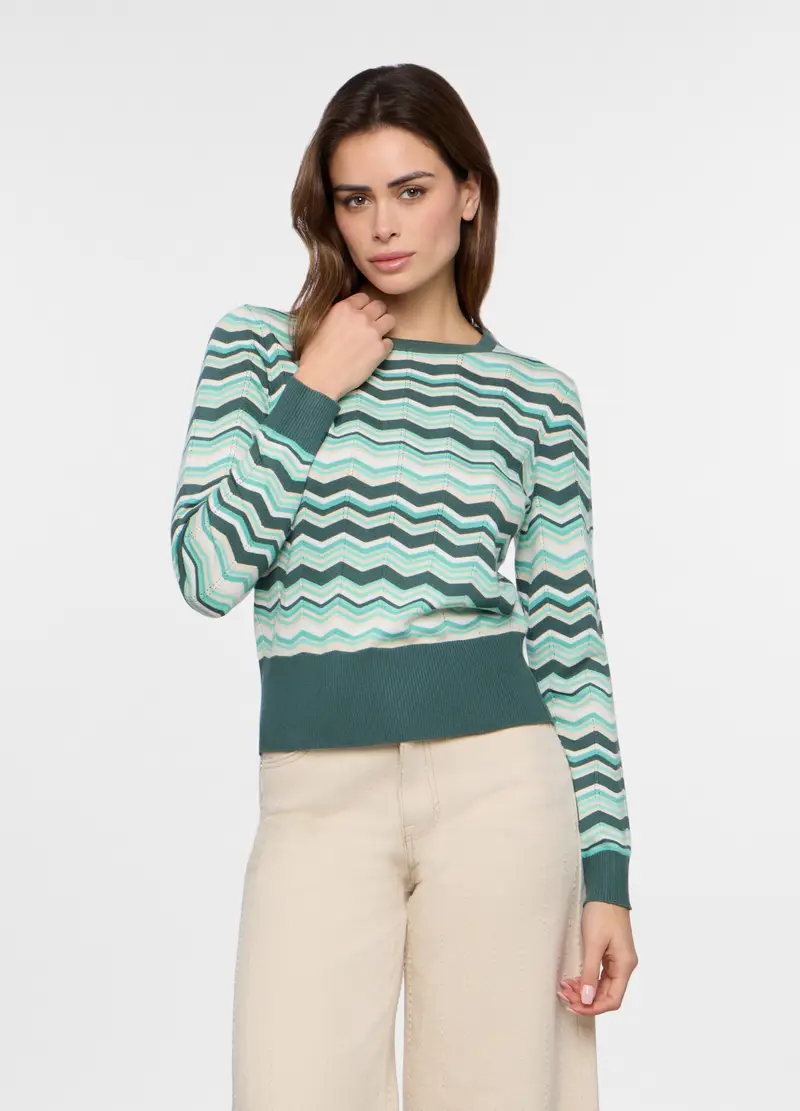 Upim Tricot Misto Viscosa Donna, Verde acqua