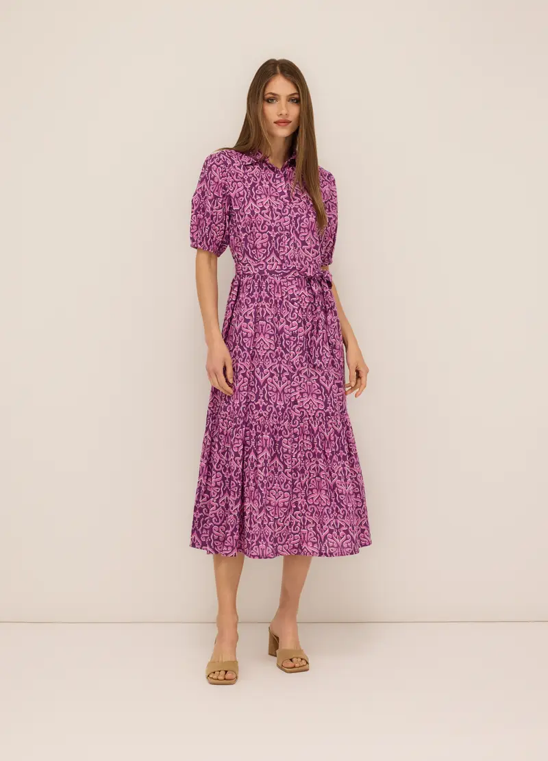 Upim Vestito Lungo In Puro Cotone Donna, Rosa pastello