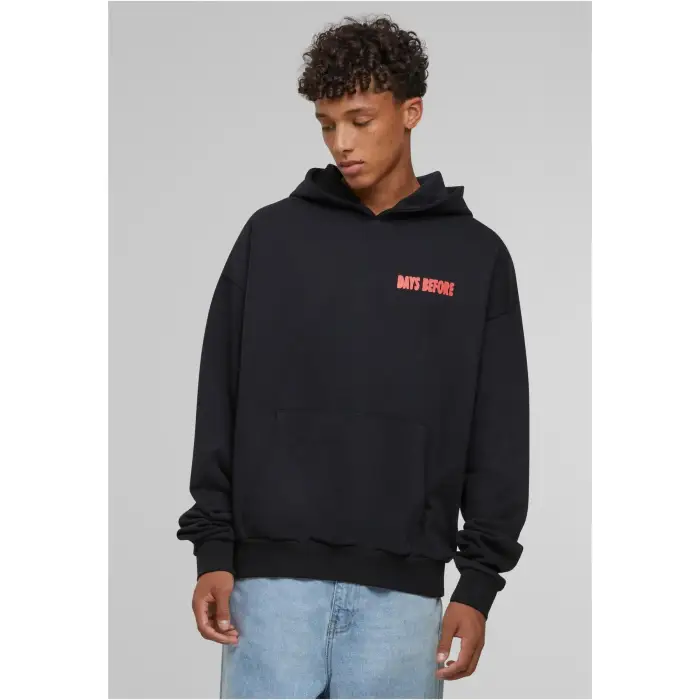 Upscale Felpa oversize con cappuccio Days Before Noir