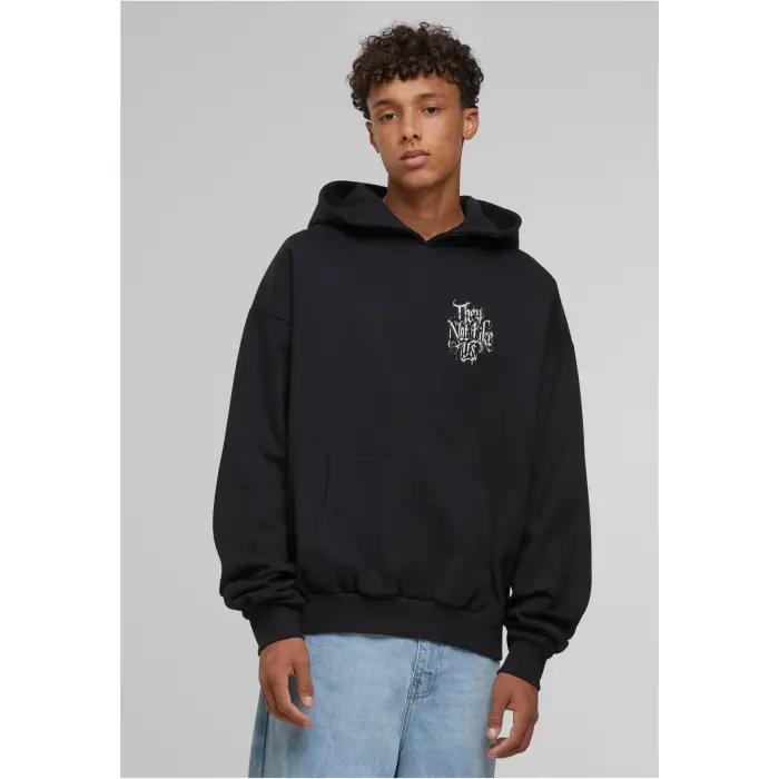Upscale Felpa oversize con cappuccio Not Like Us Noir