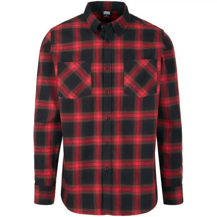 Urban Classics Camicia Urban Classic flanell 6 Noir